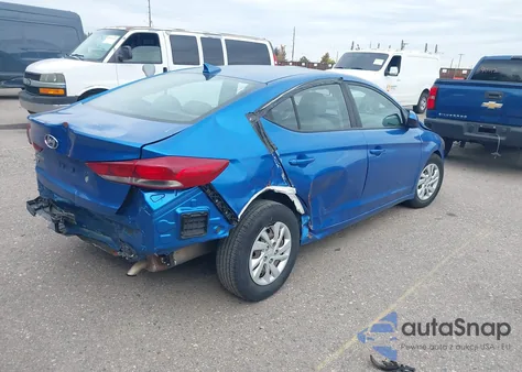 2017 Hyundai Elantra Se из США, поврежденный, VIN 5NPD74LF4HH126106